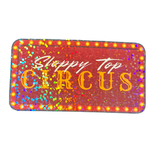 Sloppy Top Circus Sticker
