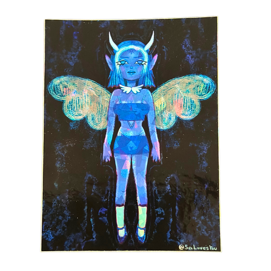 Void Girlfriend egirl demon sticker