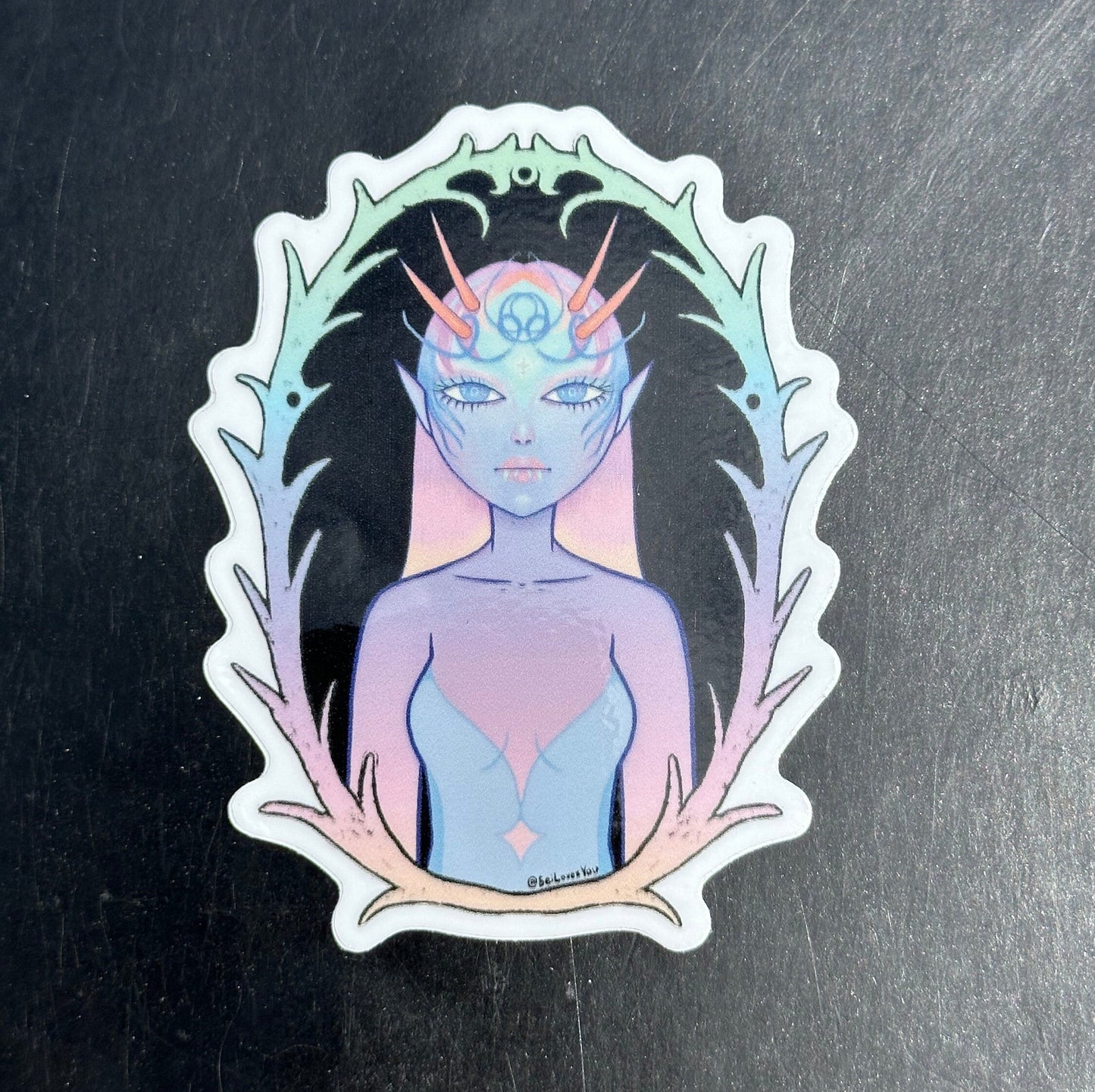 Void Girlfriend Monster Girl Sticker Pack
