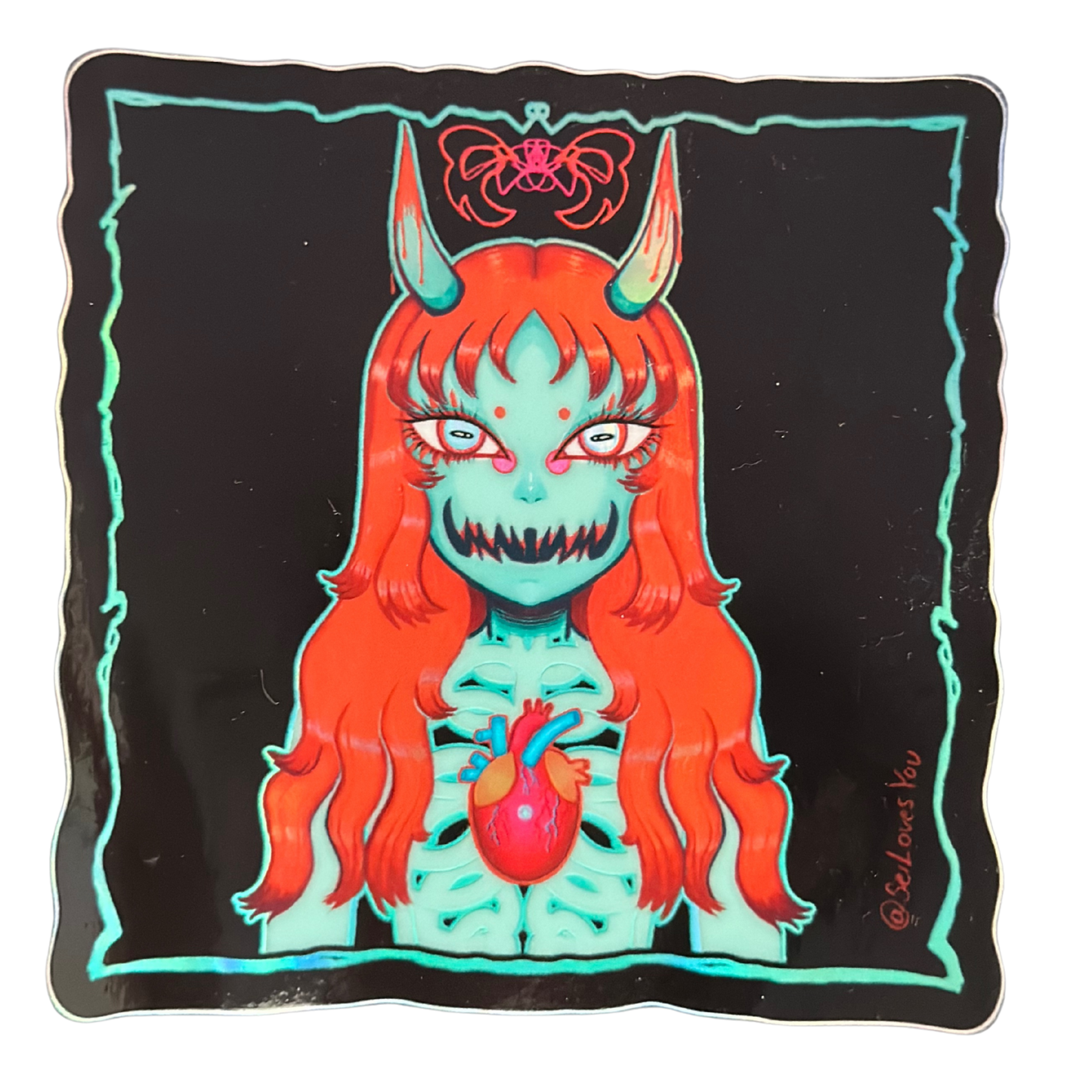 Void Girlfriend Yandere Psycho Femcel Sticker