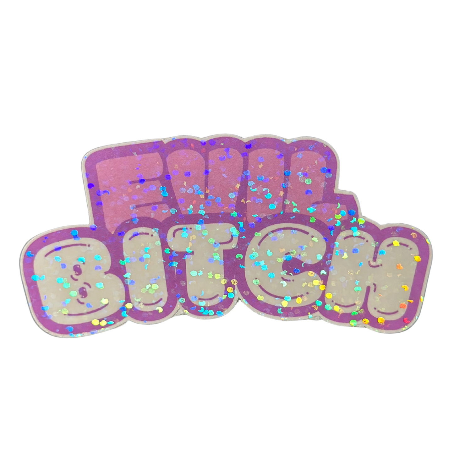evil bitch sticker