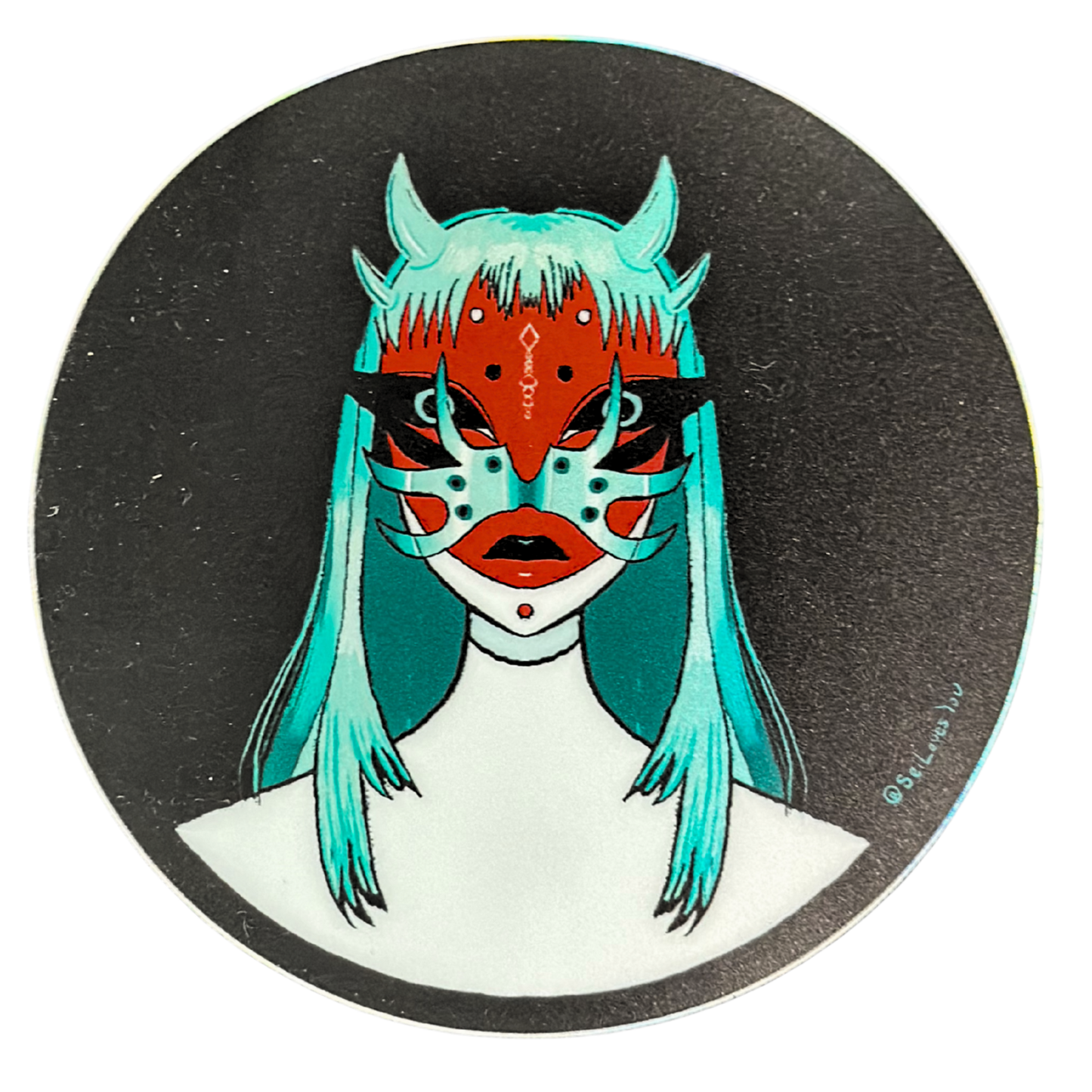 Void Girlfriend Space Cow Sticker