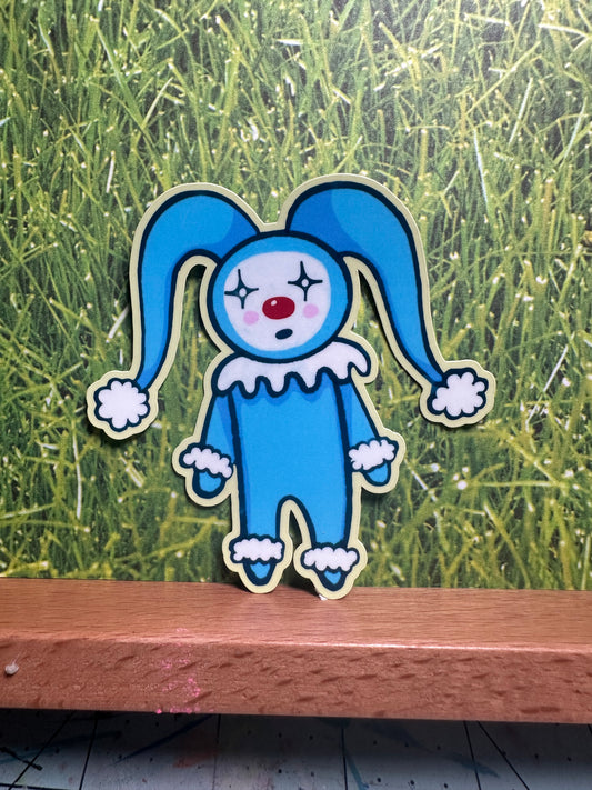 silly little jester man (blue)