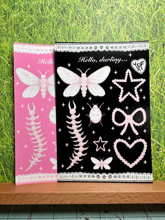 Hello, darling sticker sheet
