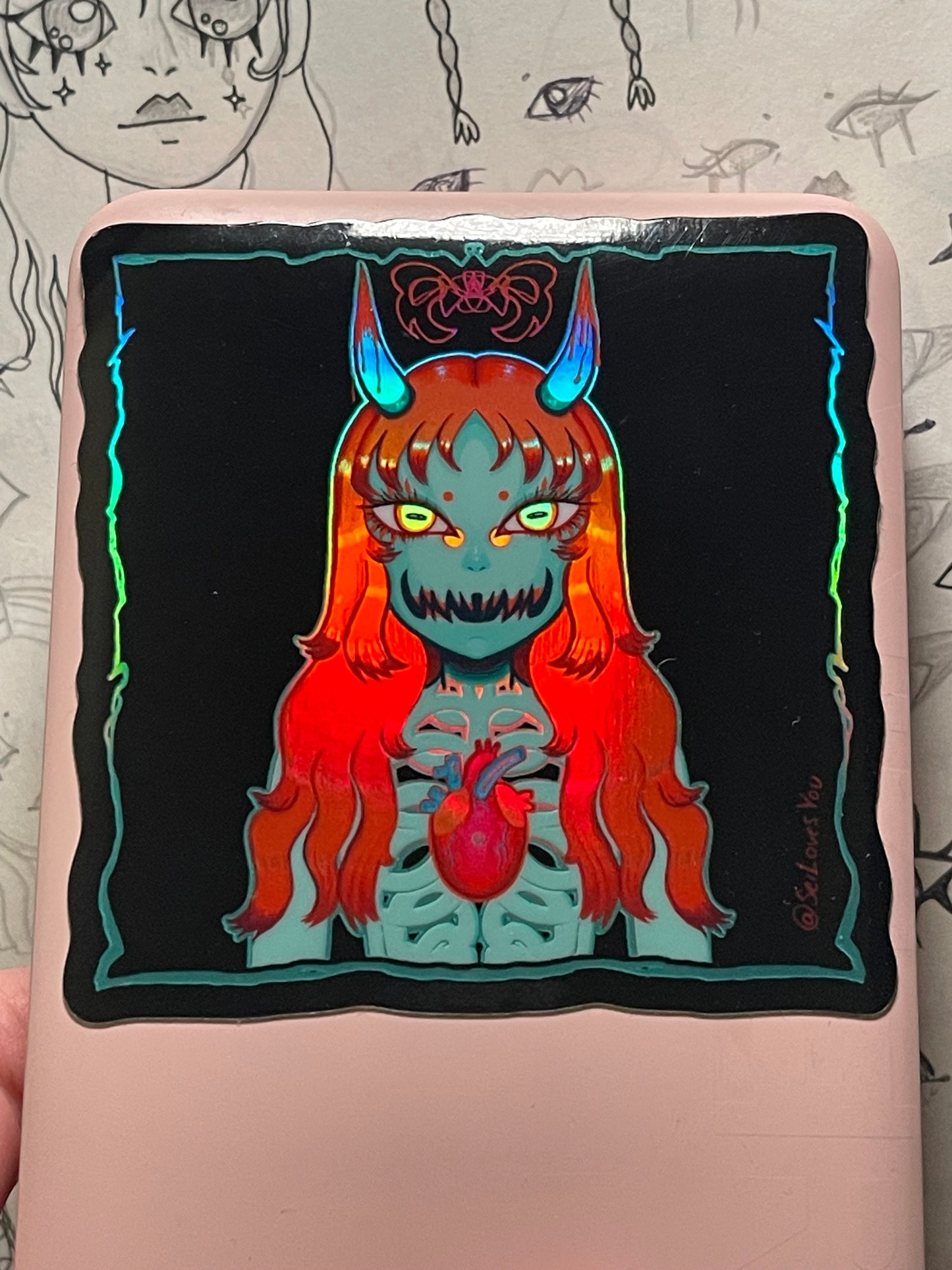 Void Girlfriend Yandere Psycho Femcel Sticker