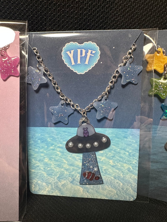 Ocean Fisherman UFO Necklace [DISCOUNT]