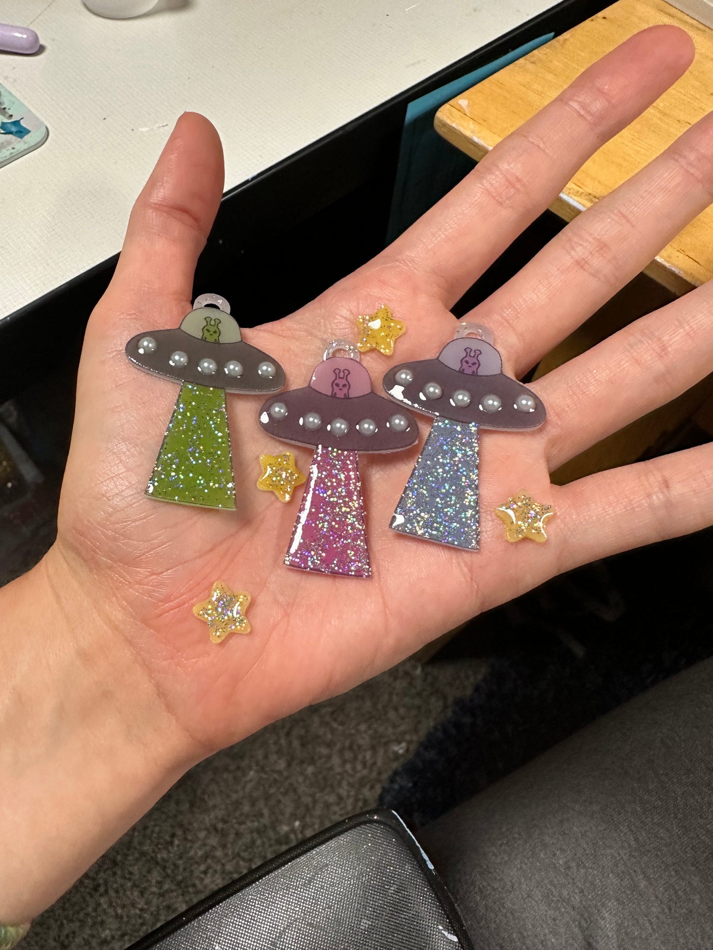 Pink Princess UFO necklace [DISCOUNT]