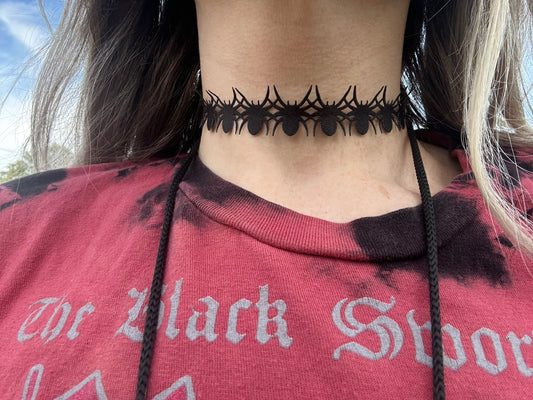 Spider Choker Necklace