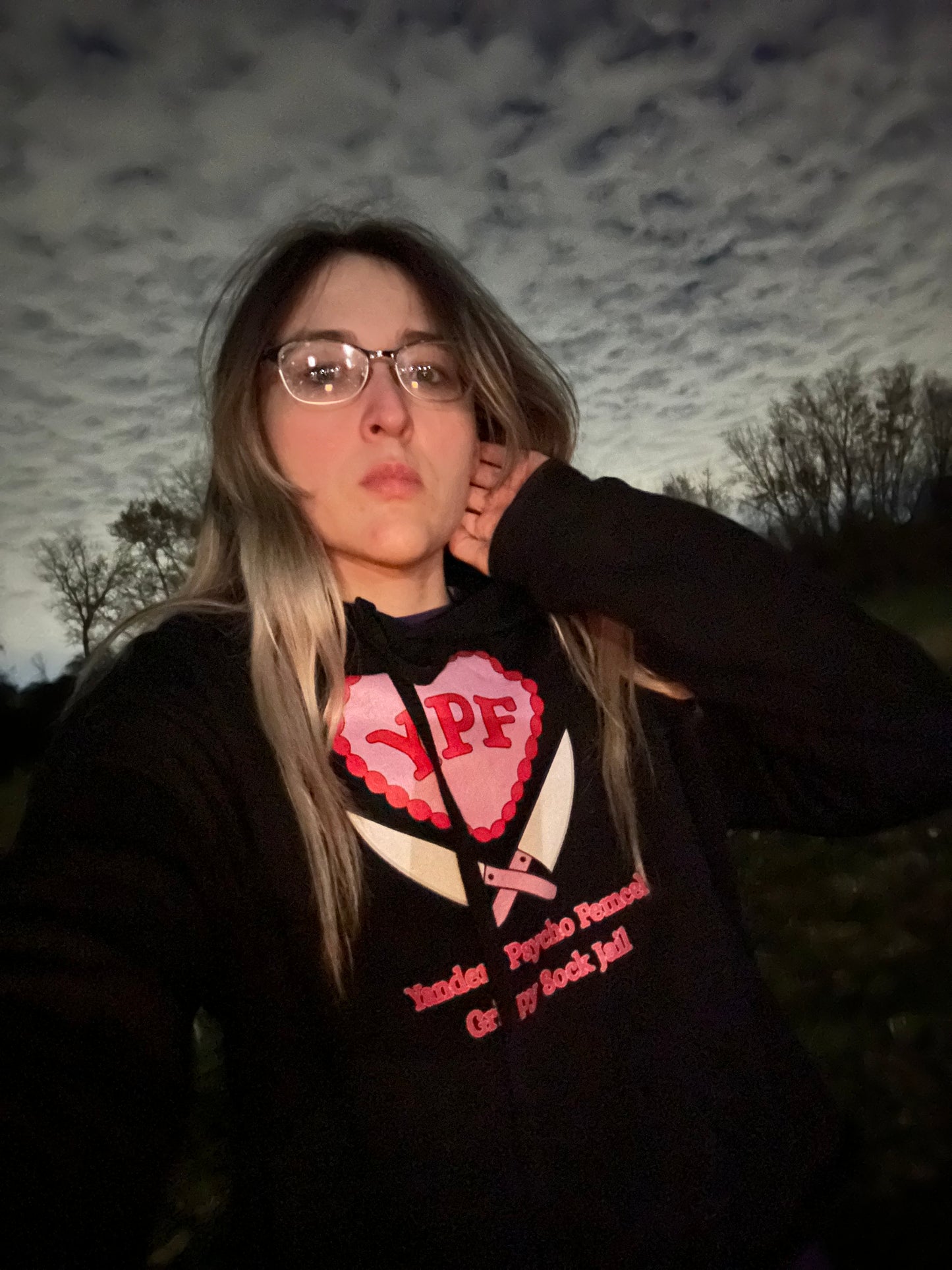 YPF Crop Hoodie