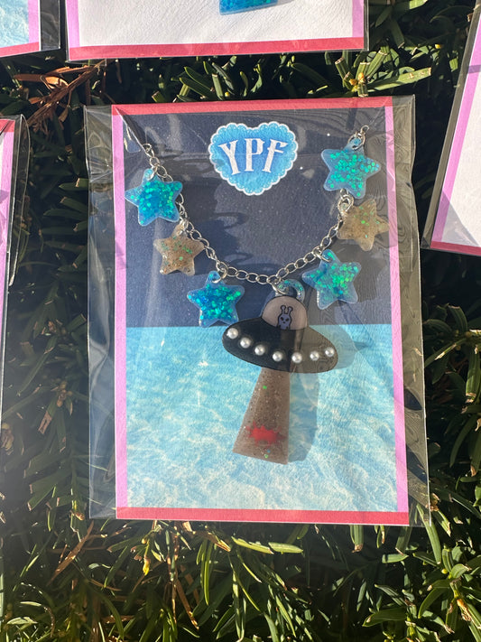 Crab Fisherman UFO Necklace