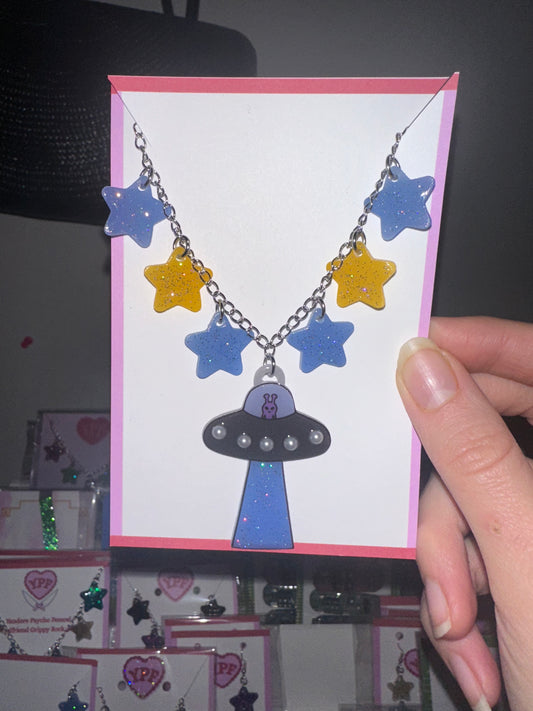 Sweet Dreams UFO Necklace